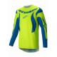 Tricou atv/cross ALPINESTARS Fluid Haul, culoare verde/albastru, marime L