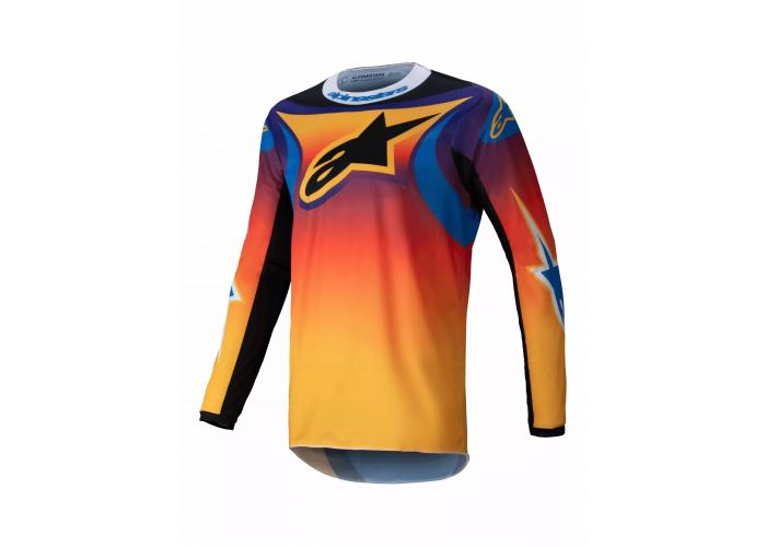 Tricou atv/cross ALPINESTARS Fluid Wurx, culoare multicolor, marime L