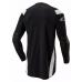 Tricou atv/cross Alpinestars Techdura, culoare negru/alb, marime XL