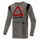 Tricou atv/cross Alpinestars Techdura, culoare maro/negru, marime 2XL