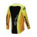 Tricou atv/cross Alpinestars Techstar Melt, culoare alb/galben/negru, marime L