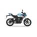 Motocicleta Voge 125R Naked, culoare albastru/negru