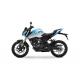 Motocicleta Voge 125R Naked, culoare albastru/negru