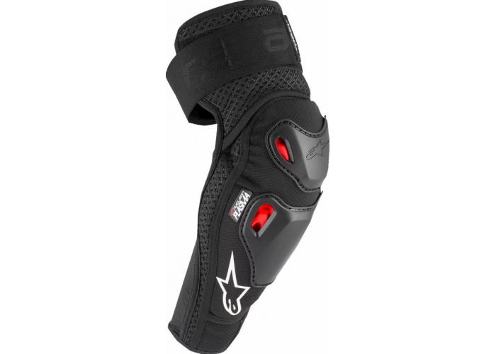 Protectii genunchi Alpinestars Bionic Pro Plasma Elbow, culoare negru/rosu, marime S/M