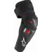 Protectii genunchi Alpinestars Bionic Pro Plasma Elbow, culoare negru/rosu, marime S/M