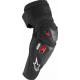 Protectii genunchi Alpinestars Bionic Pro Plasma Elbow, culoare negru/rosu, marime S/M