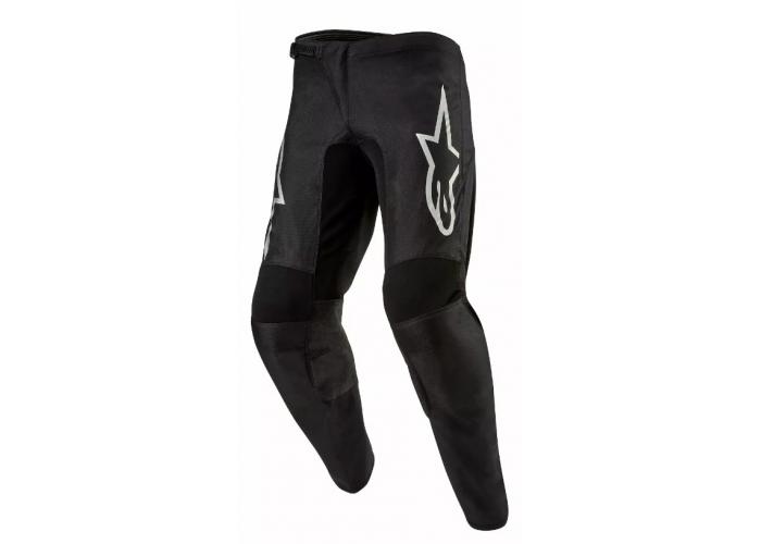 Pantaloni atv/cross Alpinestars Fluid, culoare negru/alb, marime 40