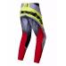 Pantaloni atv/cross Alpinestars Techstar Melt, culoare gri/rosu/galben, marime 34