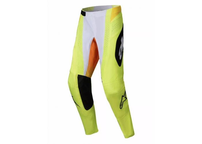 Pantaloni atv/cross Alpinestars Techstar Melt, culoare galben/negru/portocaliu, marime 28