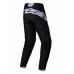 Pantaloni atv/cross Alpinestars Racer Graphite, culoare negru/alb, marime 28