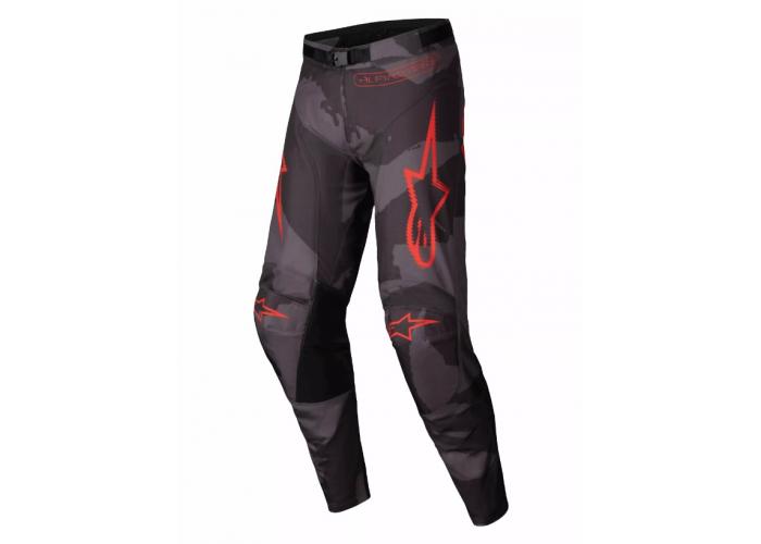 Pantaloni atv/cross Alpinestars Racer Hollow, culoare gri/portocaliu, marime 34