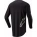 Tricou atv/cross Alpinestars Fluid, culoare negru/alb, marime L