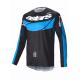 Tricou atv/cross Alpinestars Techstar Dreem, culoare negru/albastru, marime S