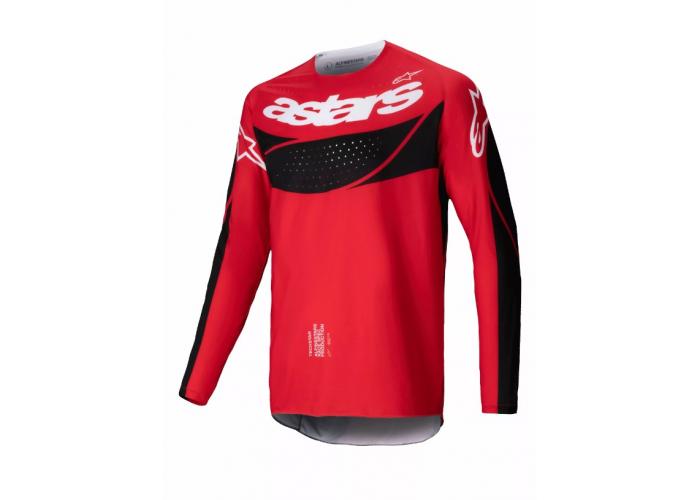 Tricou atv/cross Alpinestars Techstar Dreem, culoare rosu/negru, marime S