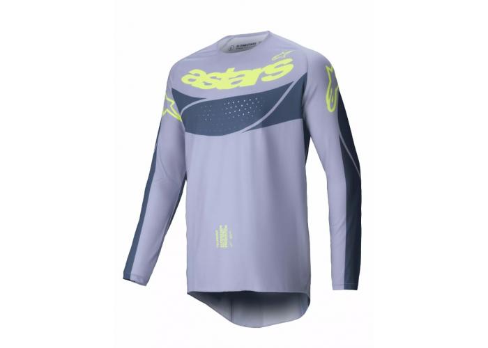 Tricou atv/cross Alpinestars Techstar Dreem, culoare gri/galben, marime S