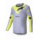 Tricou atv/cross Alpinestars Racer Veil, culoare gri/galben, marime L