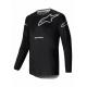 Tricou atv/cross Alpinestars Racer Graphite, culoare negru/alb, marime M