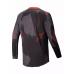 Tricou atv/cross Alpinestars Racer Hollow, culoare gri/portocaliu, marime M