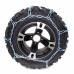 Set 2 lanturi zapada pentru atv 10/12 inch, cu striatii EXC 2, pentru anvelope 20x10-10, 24x8-12