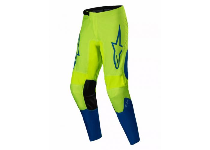 Pantaloni atv/cross Alpinestars Fluid Haul, culoare galben/albastru, marime 36