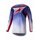 Tricou atv/cross Alpinestars Fluid Wurx, culoare violet/rosu, marime 2XL