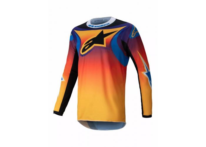 Tricou atv/cross Alpinestars Fluid Wurx, culoare multicolor, marime M