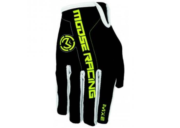 Manusi motocross Moose Racing MX2 culoare negru/galben M