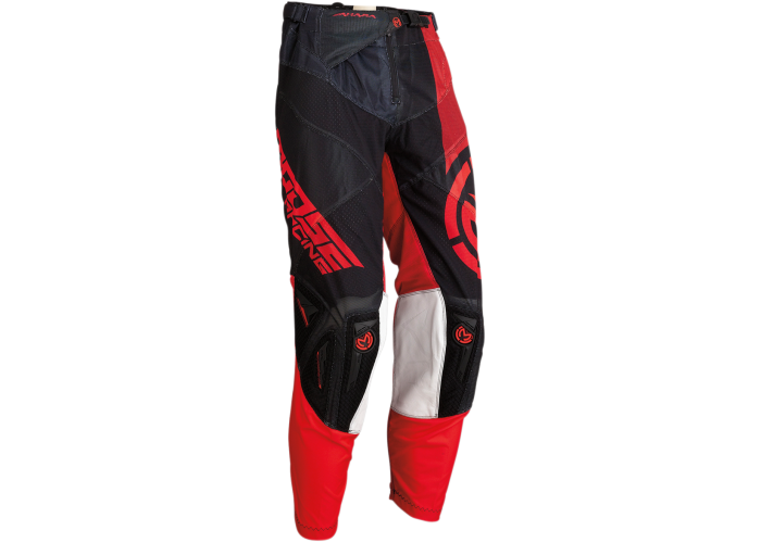 Pantaloni motocross Moose racing Sahara rosu/negru marime 32