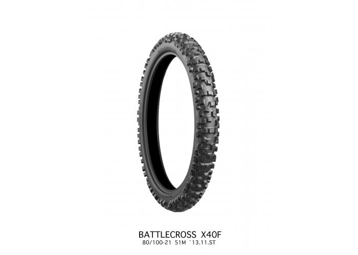 Anvelopa Bridgestone BattleCross X40 80/100-21 51M TT NHS