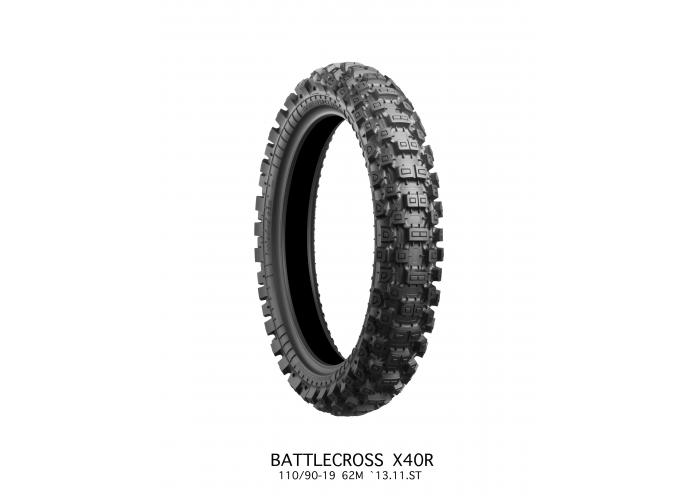 Anvelopa Bridgestone BattleCross X40 110/90-19 62M TT NHS