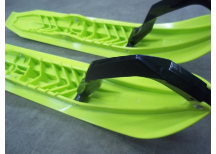 Plasticuri schi cu maner Ski-Doo culoare verde