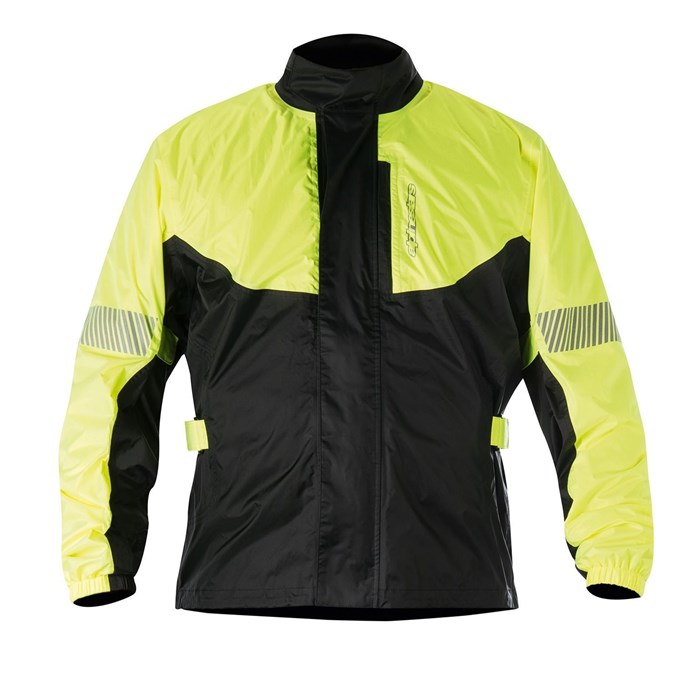 Geaca De Ploaie Alpinestars Hurricane Culoare Negru/galben-fluo Marime Xl