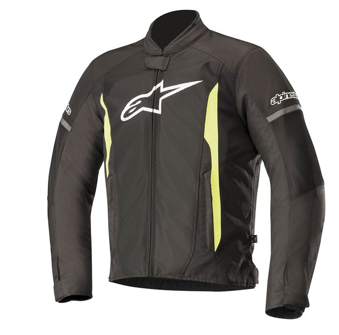 Geaca Moto Textil Alpinestars T-faster Air Negru/galben-fluo Marime L