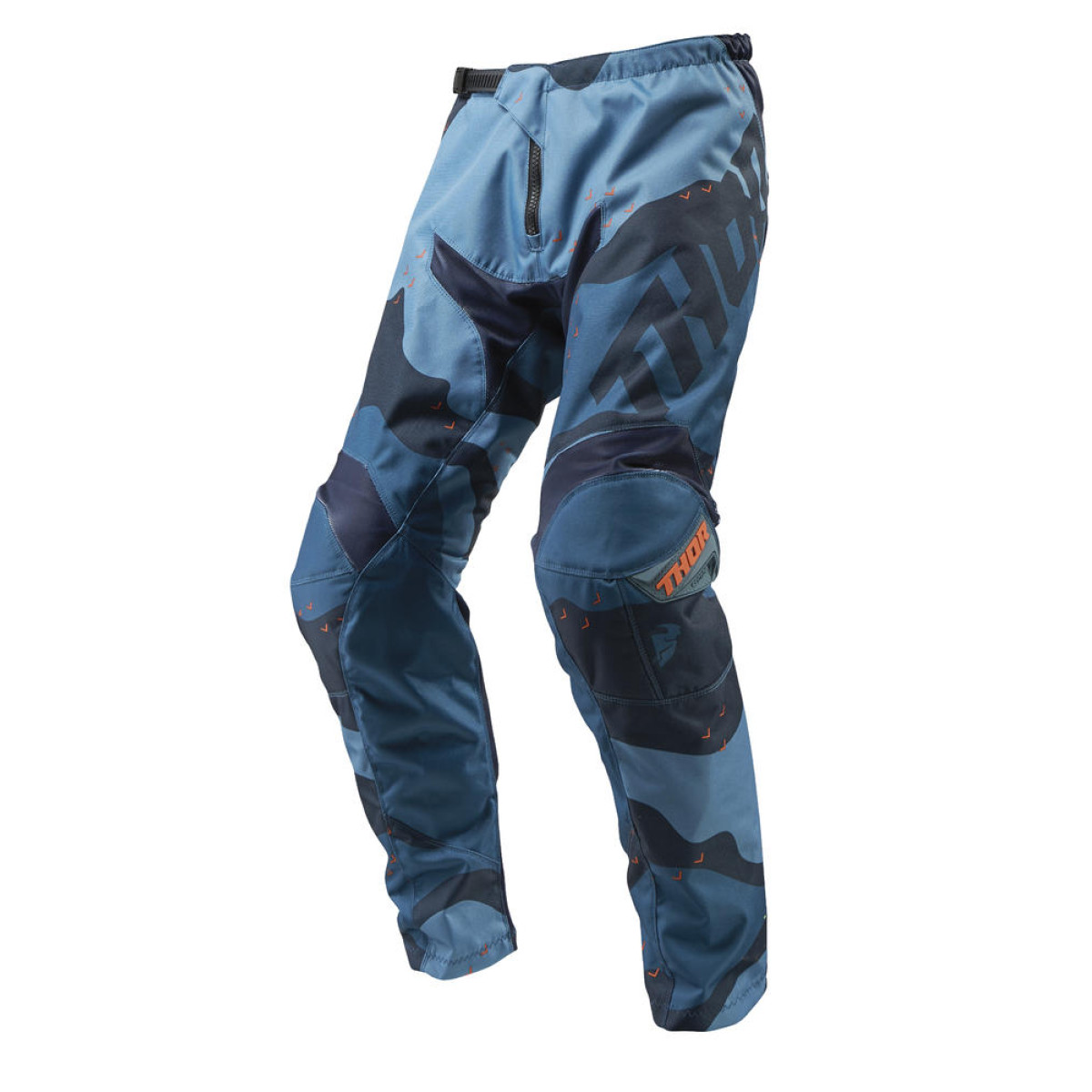 Pantaloni Motocross Thor Sector Camo Albastru Marime 38