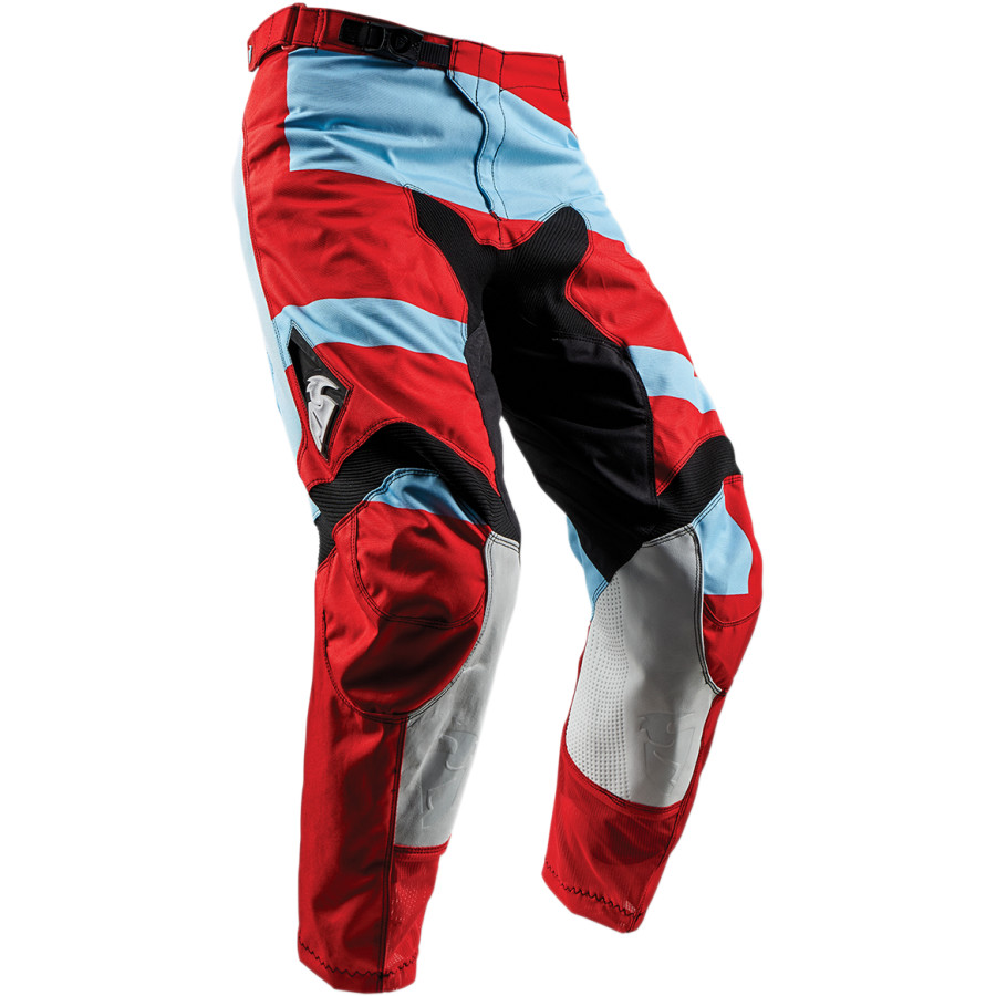 Pantaloni Motocross Thor Pulse Level Marime 44 Albastru/rosu