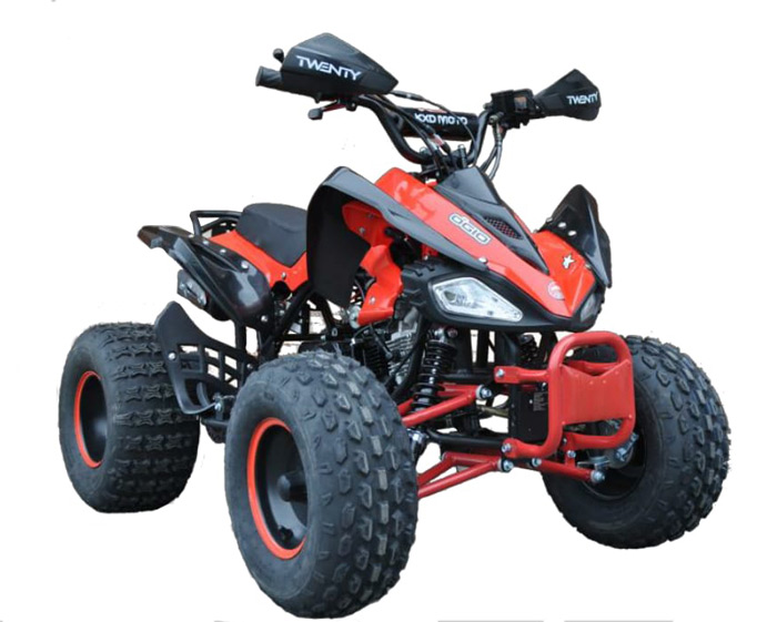 Atv Kxd 125cc 4t 004s Roti 8" Culoare Rosu