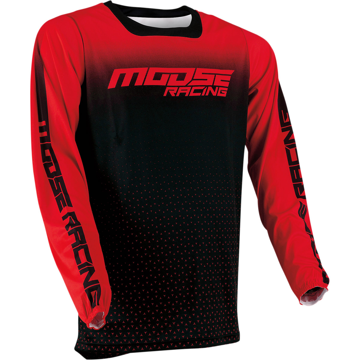 Tricou Motocross Moose Racing M1 Culoare Negru/rosu Marime 2xl