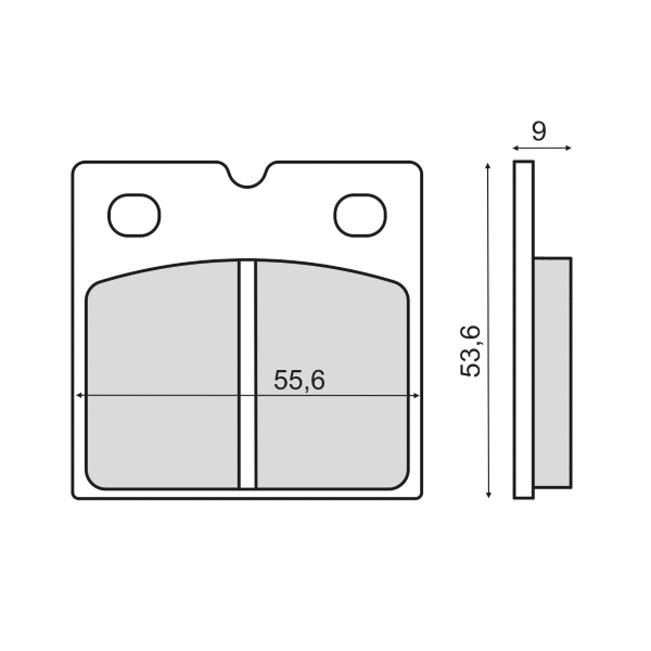 Placute Frana (sinter) Bmw R65 650 1981-1989