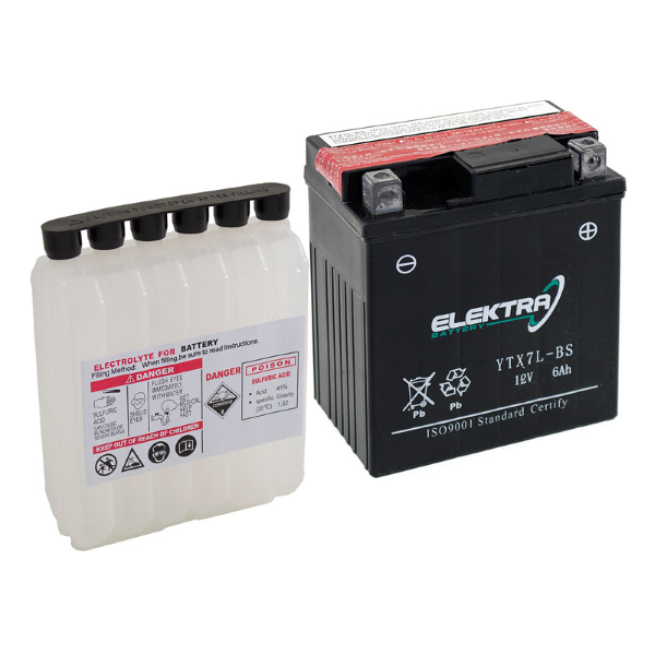 Baterie moto + electrolit 12v7ah ytz7s-bs mf