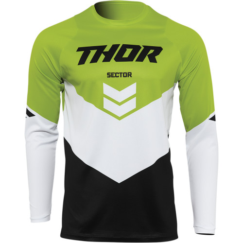 Tricou Atv/cross Copii Thor Racewear Sector Chev, Culoare Multicolor, Marime Xs