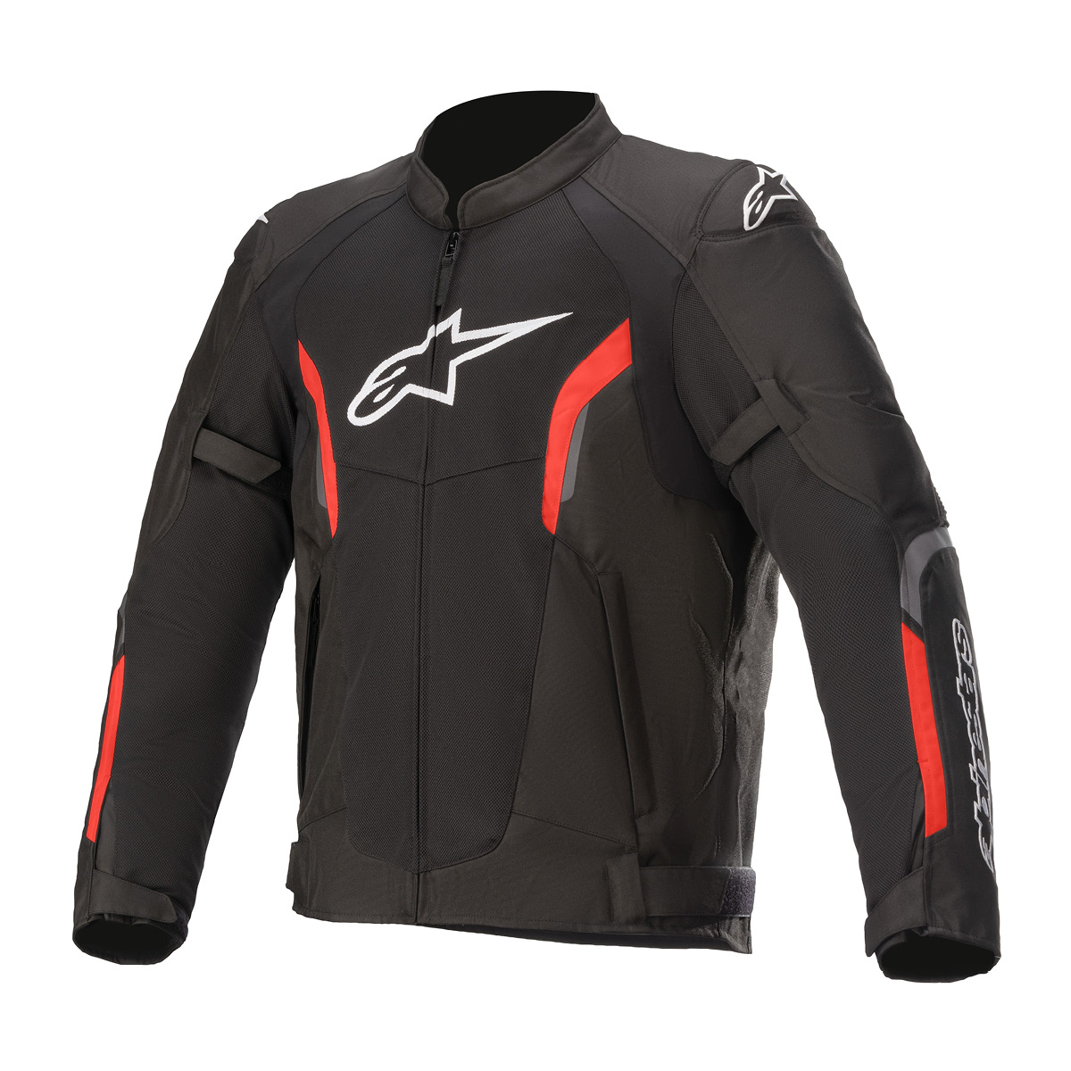 Geaca Moto Alpinestars Ast V2 Air Jacke, Marime L, Culoare Negru / Rosu Fluorescent, 21/165=nb21