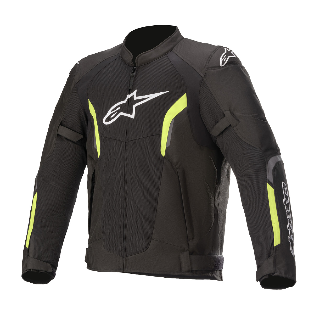 Geaca Moto Alpinestars Ast V2 Air Jacke, Marime 2xl, Culoare Negru / Galben Fluorescent, 21/165=nb21