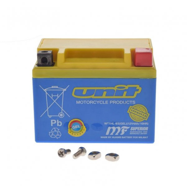Wmx Baterie moto unit wtx4l-bs, ytx4l-bs, gel, 12 v