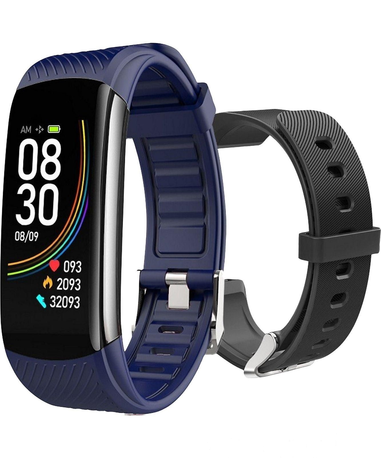 Smartwatch rubicon rnce59, culoare negru/albastru