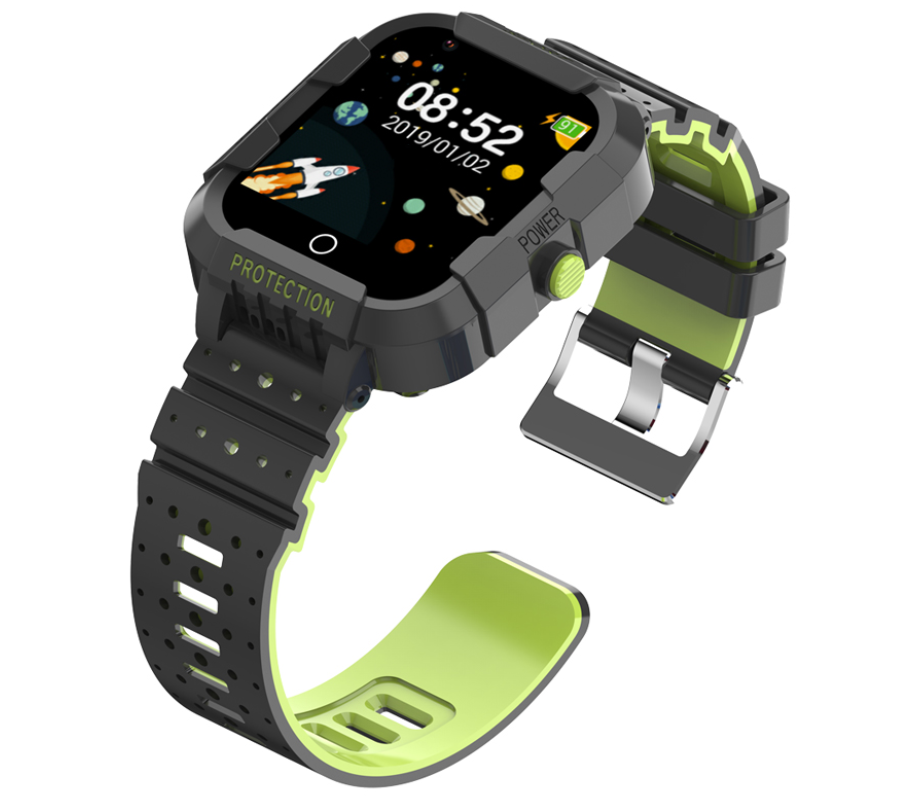 Smartwatch rubicon pentru copii rnce75, sw-ljl75, culoare negru