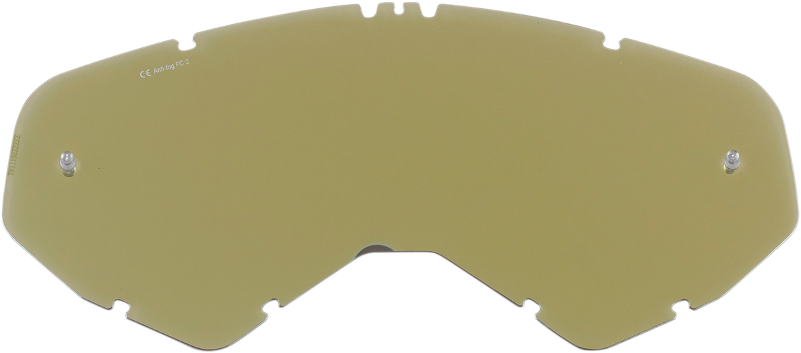 Moose Racing Lentila ochelari xcr, culoare auriu