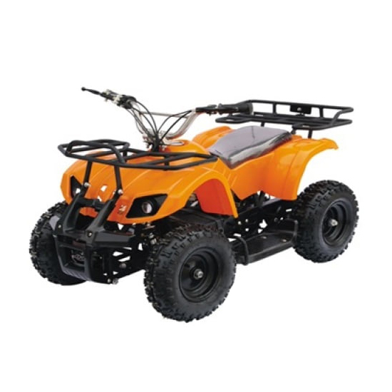 Mini Atv Kxd M7b, 2t, 50cc, Pornire La Buton, Janta 6", Culoare Portocaliu