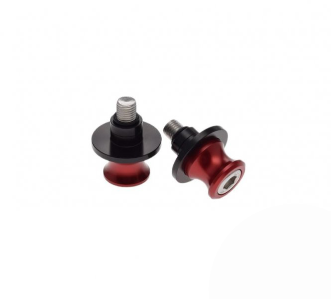 Wmx Adaptor pentru bascula moto, stender cu gheare, filet m10x1,25, culoare rosu/negru