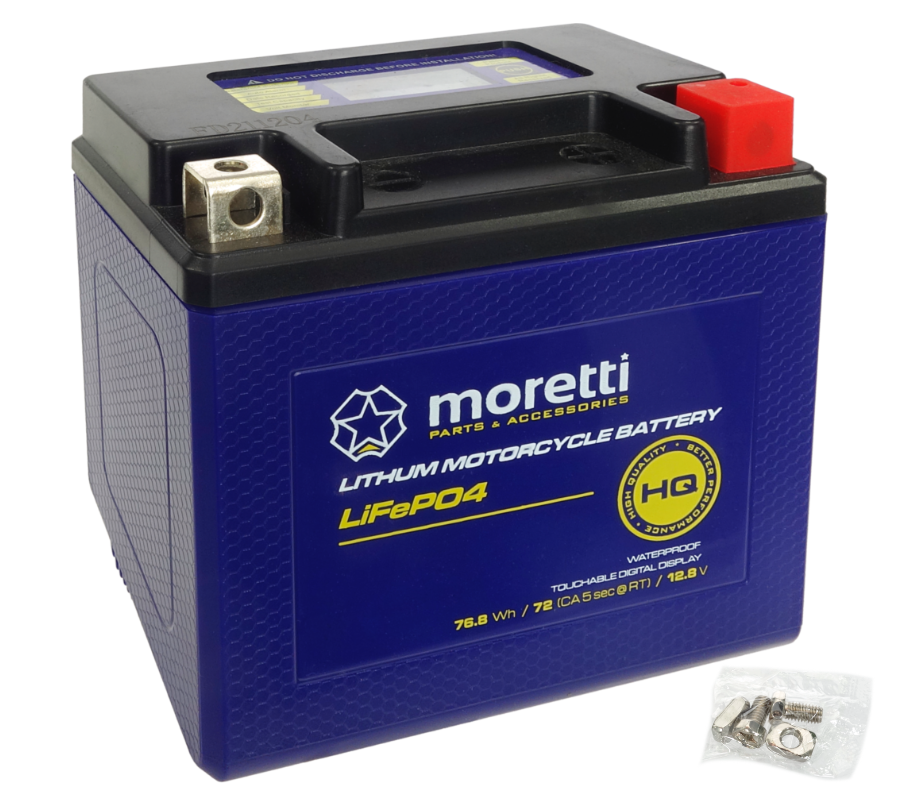 Baterie Moto/atv Lithium Ion Mfp X5l Moretti