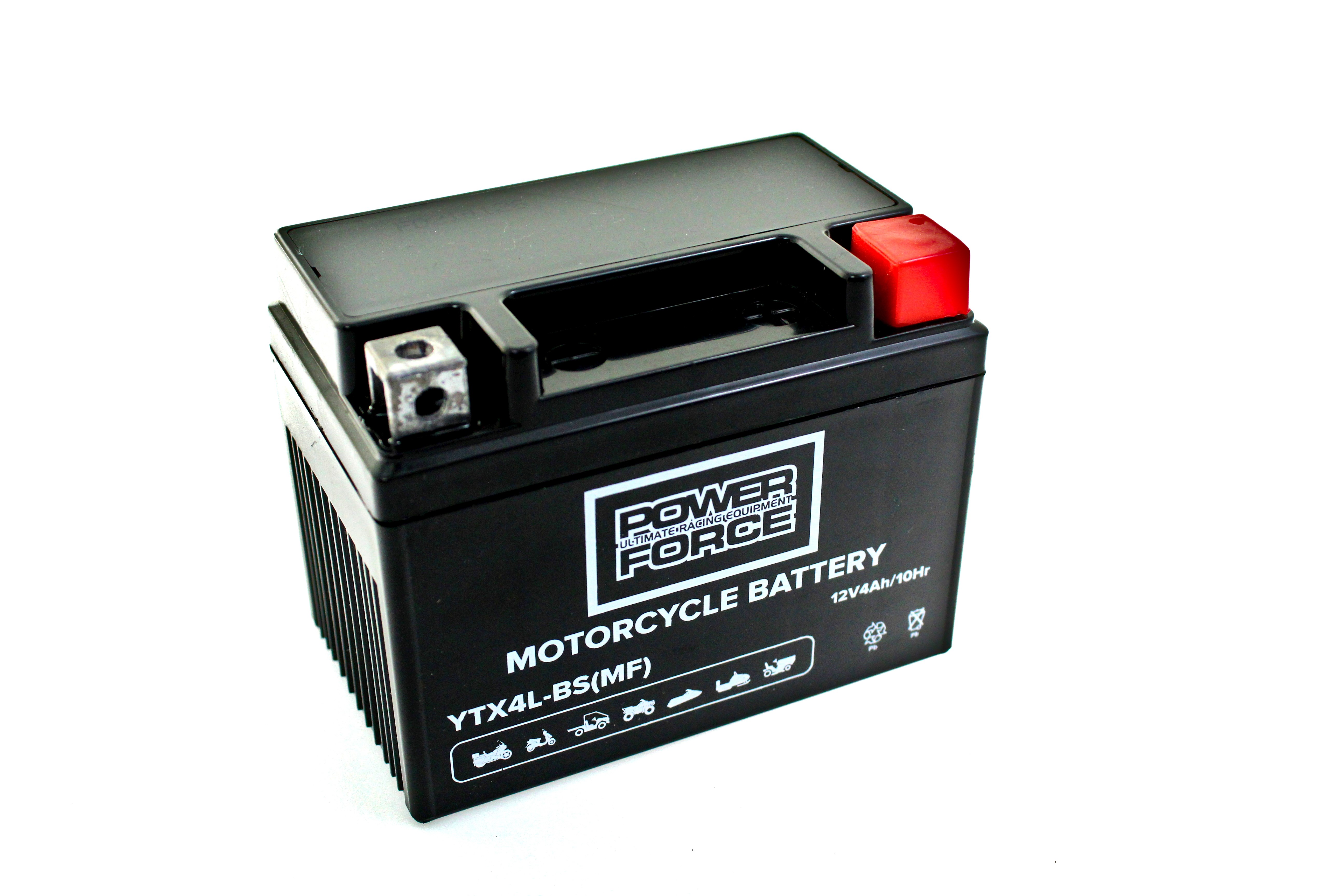 Baterie Moto 12v, 4ah, Ytx4l-bs Power Force